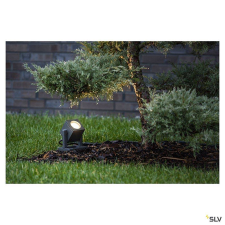 SLV reflektor zewnętrzny Cubix I GU10 antracytowy IP44 132835