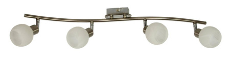 Candellux plafon (reflektorki) Alabaster 4xG9 nikiel 94-07162