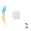 Spectrum SMART oprawa sufitowa LED Algine 6W 520lm 3000/6500K ściemnialna biała 11,2cmx11,2cm wpuszczana SLI038018CCT