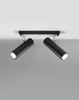 Sollux kinkiet (reflektorki) Direzione 2 2xGU10 czarny SL.0500