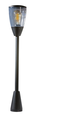 Azzardo lampa stojąca zewnętrzna Rasmus E27 czarna 80cm IP65 AZ4483