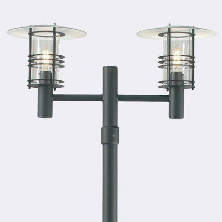Norlys latarnia Stockholm 2xE27 252cm czarna IP54 283BL