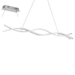 Eglo lampa wisząca LED Lasana 2 3x(12W 1300lm 3000K) 36W 3900lm biała 96102