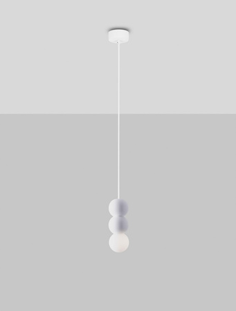 Luces Exclusivas lampa wisząca LED Ibague Ø 8 cm G9 3x5W IP20 biała LE44662