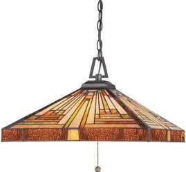 Elstead żyrandol / lampa wisząca Stephen 3xE27 brązowa QZ-STEPHEN-3P