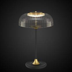 Altavola lampka biurkowa LED Vitrum 7,2W 430lm 3000K czarno/złota LA104/T