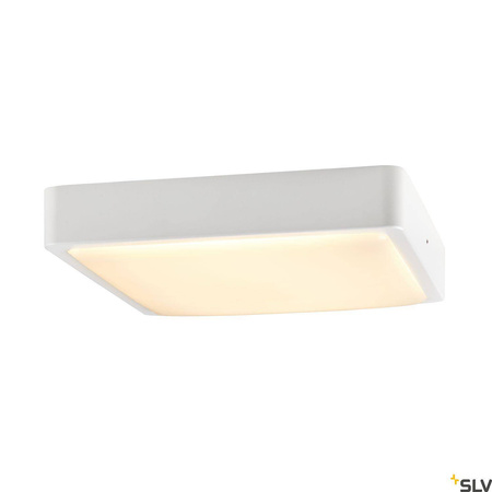 SLV plafony łazienkowy LED Ainos 17W 1300lm 3000/4000K biały IP65 1003449