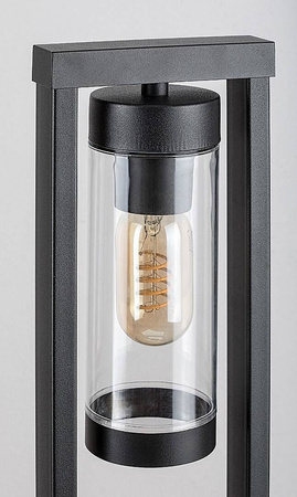 Rabalux lampa ogrodowa stojąca Kolta E27 czarna IP44 7387