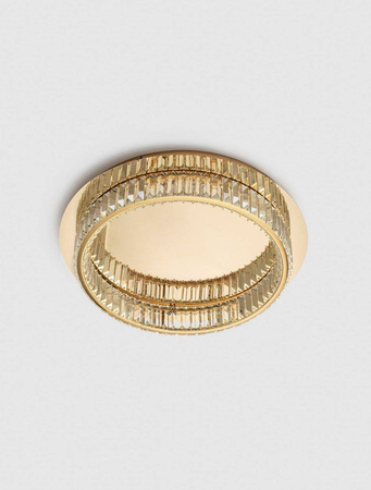 Luces Exclusivas plafon LED Bauta 29W 1481lm 3500K złoty Ø50cm LE42678