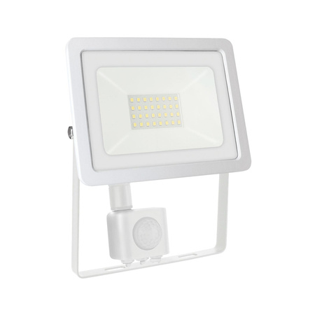 Spectrum naświetlacz LED z czujnikiem ruchu Noctis Lux 2 30W 2650lm 4000K biały IP44 SLI029043NW_CZUJNIK