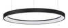 Luces Exclusivas lampa wisząca LED Rota 48W 2880lm 3000K czarna LE41470