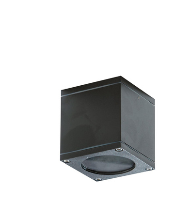Azzardo plafon zewnętrzny Joe Square GU10 czarny IP54 AZ4270