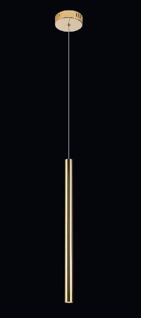 Maxlight lampa wisząca LED Organic I 1W 60lm 3000K złota P0204