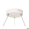 SLV lampa wisząca LED One 60 24W 830lm 2700/3000K 130° ściemnialna biała Ø60cm 1004760