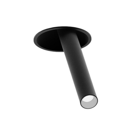 Luces Exclusivas oprawa sufitowa wpuszczana LED Navanzo 6W 740lm 3000K IP20 czarna LE65134