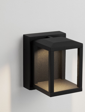 Luces Exclusivas kinkiet zewnętrzny LED Orvenza 9W 284lm 3000K IP65 czarny LE75188