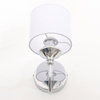 CosmoLight kinkiet Abu Dhabi E14 biały/chrom W01837WH