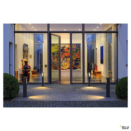 SLV lampa stojąca zewnętrzna LED Slotbox 70 8,7W 160lm 3000K antracytowa 70cm IP44 232145