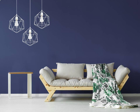 Sollux lampa wisząca Gaspare E27 biała SL.0290