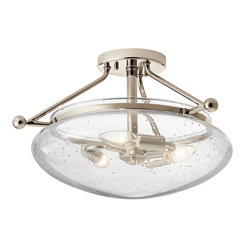 Quintiesse plafon Belle 3xE14 nikiel QN-BELLE-SF-PN