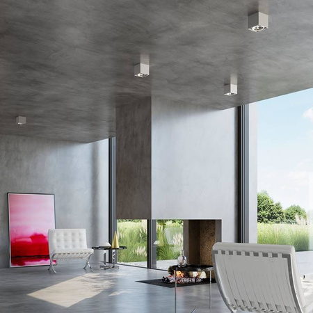 Sollux plafon Blake GU10 szary SL.0699