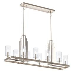 Quintiesse lampa wisząca Kimrose 10xE14 nikiel QN-KIMROSE10-PN