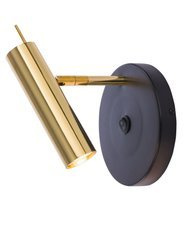 Amplex kinkiet (reflektorek) Amos GU10 czarno/złoty 8905