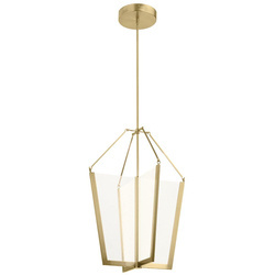 Quintiesse lampa wisząca LED Calters 72,3W 4461lm 3000K złota QN-CALTERS-P-L-CG