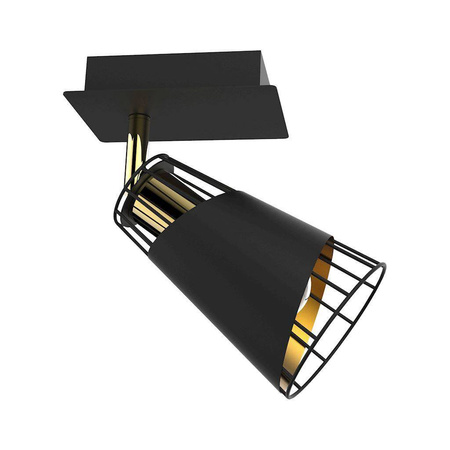 Milagro kinkiet (reflektorek) Rick E14 czarny ML5565