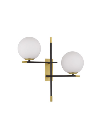 Luces Exclusivas kinkiet LED Aereo G9 2x5W IP20 czarno/złota LE43369