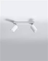 Sollux plafon (reflektorki) Ring 2 2xGU10 biały SL.0088