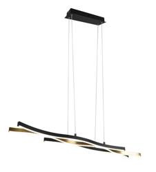 Trio lampa wisząca LED Blaze 35W 4300lm 2300/3000/4000K złota 341210308