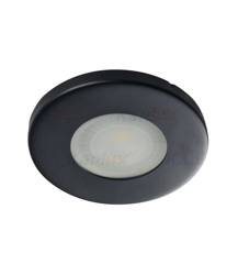 Kanlux łazienkowe oczko stropowe Marin Gx5.3 czarne Ø8,5cm IP44/20 32501