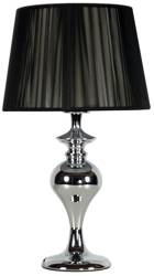 Candellux lampka biurkowa Gillenia E27 czarna/chrom 41-21413