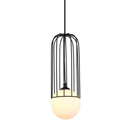 Italux lampa wisząca Simon G9 czarna MDM-3938/1 BK