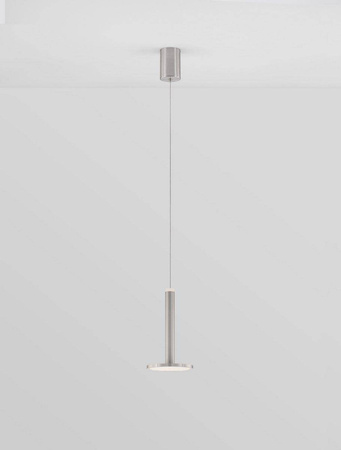 Luces Exclusivas lampa wisząca LED Esquel 11W 414lm 3000K srebrna LE42736