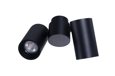 Azzardo plafon techniczny Makalu 2 2xGU10 czarny AZ4212