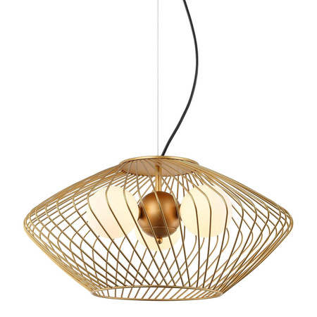 Italux lampa wisząca Zeno 3xG9 złota MDM-3845-3 GD