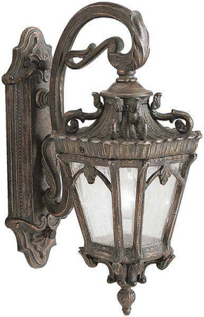 Elstead kinkiet zewnętrzny Tournai E27 szaro/brązowy IP44 KL-TOURNAI2-M