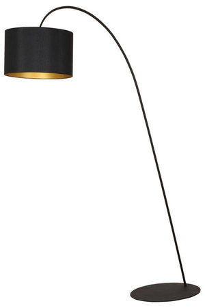 Nowodvorski lampa podłogowa Alice I L E27 czarno/złota 205cm 4963