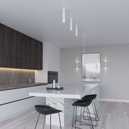 Sollux lampa wisząca Lagos 1 GU10 biała SL.0323