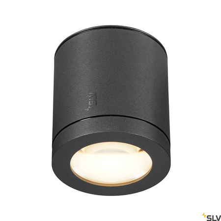 SLV plafon zewnętrzna LED Enola 11W 1000lm 3000/4000K antracytowy 1006327