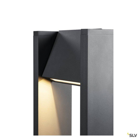 SLV lampa stojąca zewnętrzna LED Quad 18W 1550lm 3000K antracytowa 90cm IP65 1003001