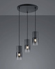 Trio lampa wisząca Robin 3xE27 czarna 310630332