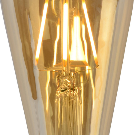 Lucide żarówka LED ST64 E27 Filament 5W 500LM 2700K bursztynowa 49068/05/62