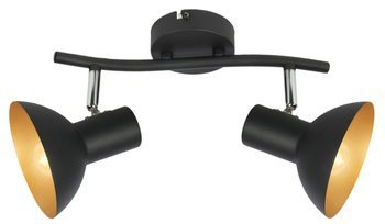 Candellux kinkiet (reflektorki) Diso 2xE27 czarno/złoty 92-63427