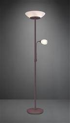 RL lampa podłogowa Gerry 2xE27 miedziana 180cm R40063124