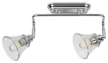 Rabalux kinkiet (reflektorek) łazienkowy Antoine 2xE14 chrom IP44 3208