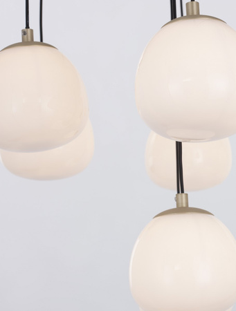 Luces Exclusivas lampa wisząca LED Adobe Ø 75 cm G9 12x5W IP20 czarno/złota LE43364