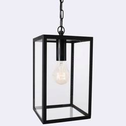 Norlys plafon zewnętrzny Lofoten E27 czarny IP44 1944BL